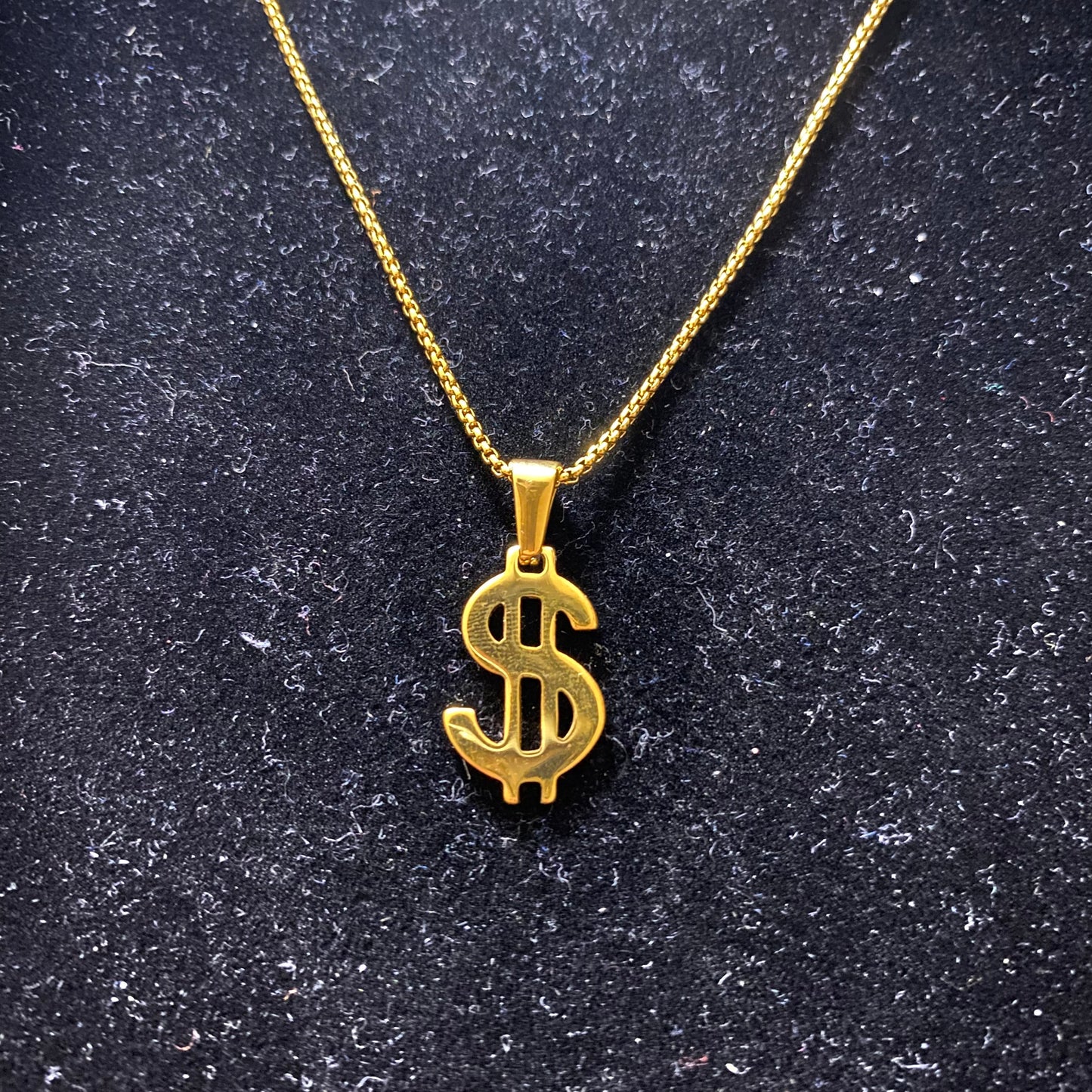 BJ $ SIGN PENDANT
