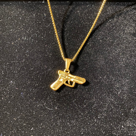 BJ HANDGUN PENDANT